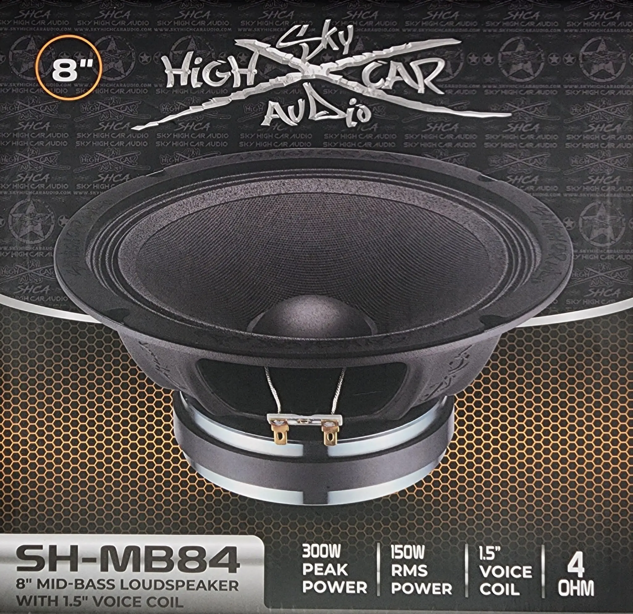 SHCA Pro Audio MB84 8" Mid-Bass Loudspeaker with 1.5" Voice Coil () - Image 6