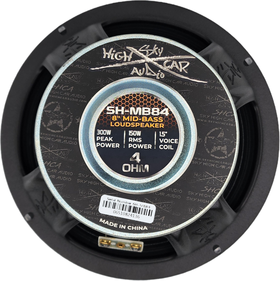 SHCA Pro Audio MB84 8" Mid-Bass Loudspeaker with 1.5" Voice Coil () - Image 3
