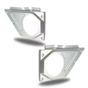 Front Door Custom Speaker Pods for the 2021-2023 Ford Bronco to hold 6.5 in  speakers for car audio installation upgrade