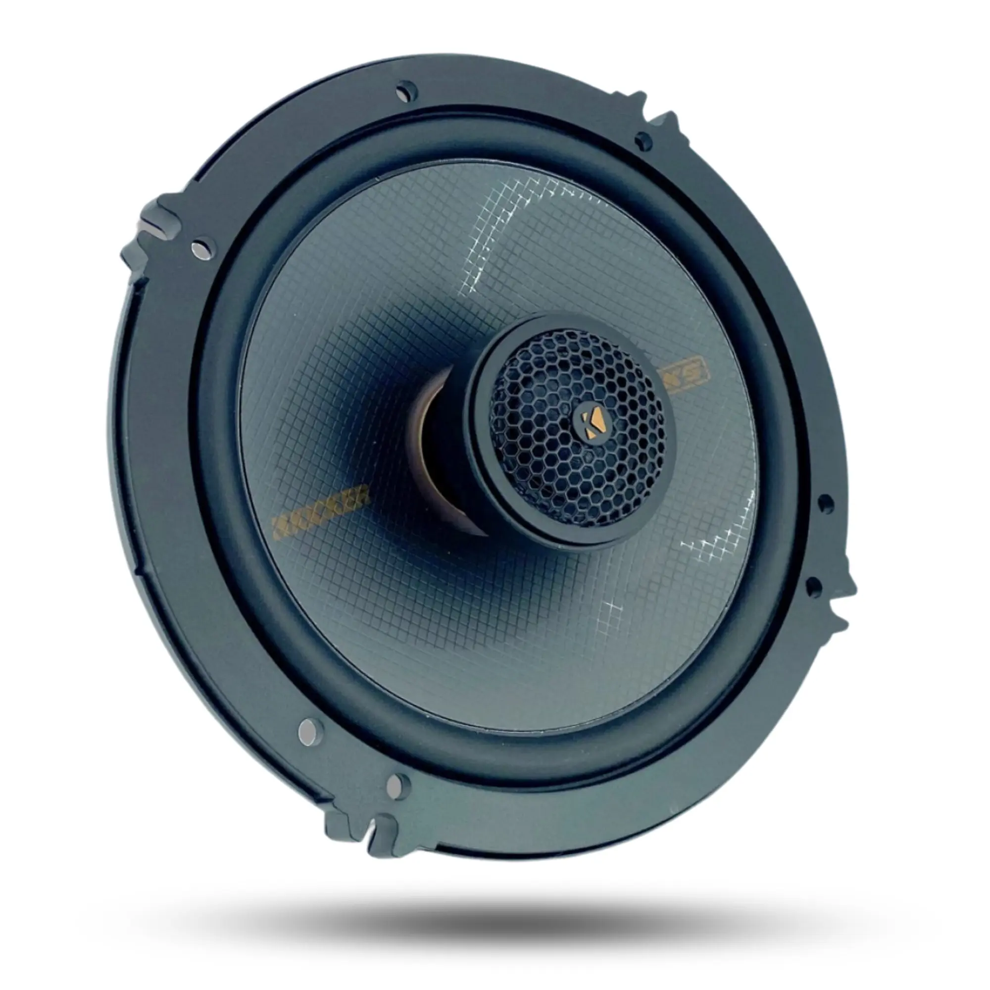 Pair of 6.5" Kicker Component Speaker System with 1" Tweeters and Crossovers, 125w-250w, 4-Ohm (KSS6504) - Image 4