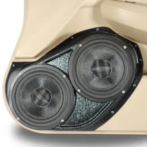 Front Door Custom Speaker Pods for the 2003-2007 Honda Accord to hold Dual 6.5 in  speakers for car audio installation upgrade