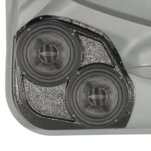 Front Door Custom Speaker Pods for the 2005-2008 Toyota Tacoma to hold Dual 6.5 in  speakers for car audio installation upgrade