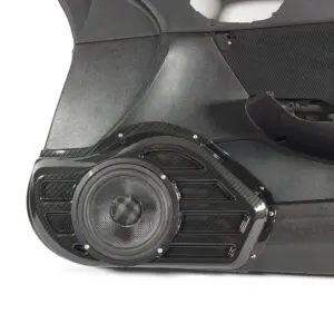Front Door Custom Speaker Pods for the 2006-2011 Honda Civic to hold 6.5 in  speakers for car audio installation upgrade