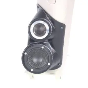 A-Pillar Custom Speaker Pods for the 2006-2007 Hummer H3 to hold 3.5 in and 2.0 in  speakers for car audio installation upgrade