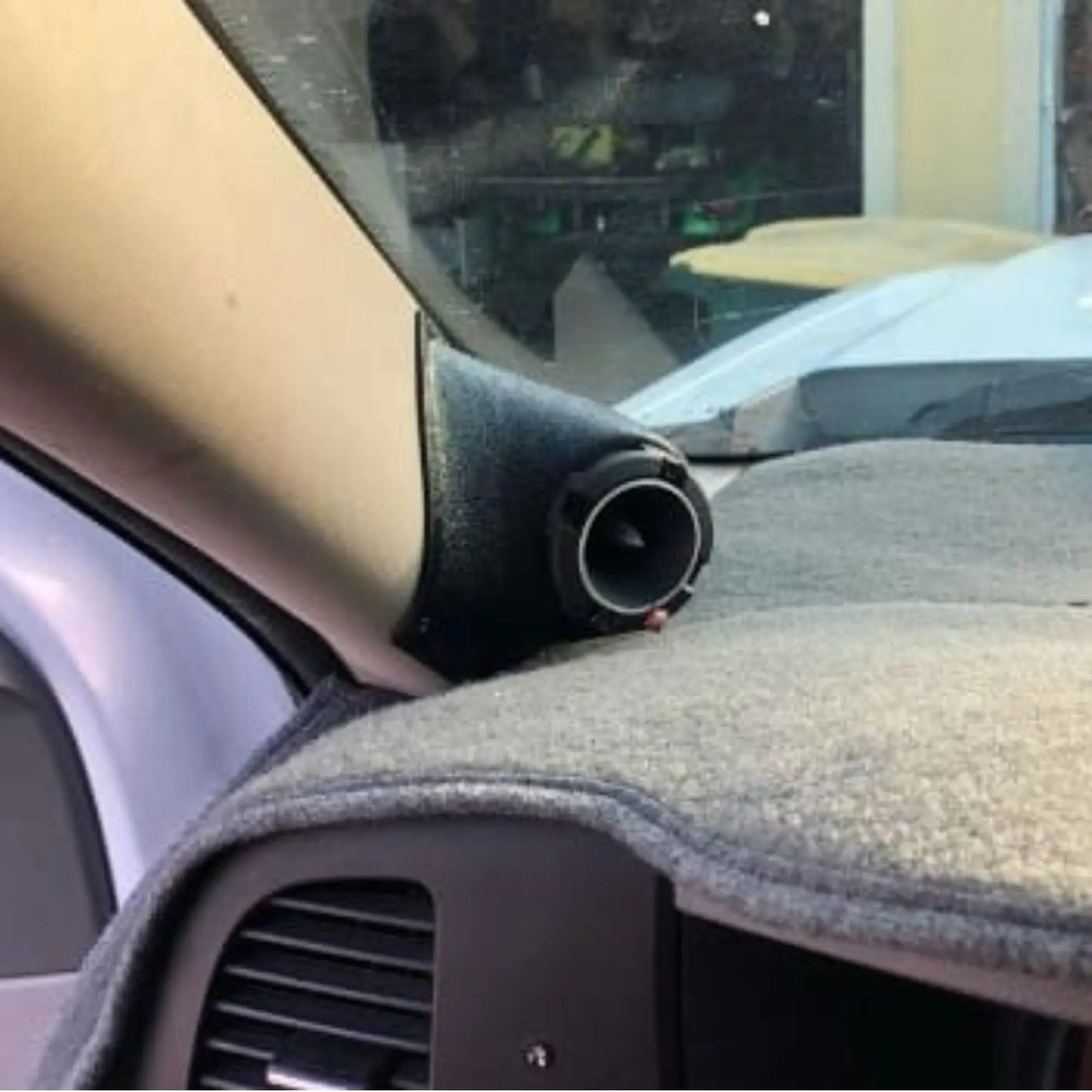 A-Pillar 2.0 in Speaker Pods for 2007-2009 Cadillac Escalade Chevrolet Avalanche Tahoe Silverado Suburban GMC Yukon Sierra A-Pillar Custom Speaker Pods for the 2007-2009 Cadillac Escalade Chevrolet Avalanche Tahoe Silverado Suburban GMC Yukon Sierra to hold 2.0 in speakers for car audio installation upgrade