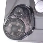 Front Door Custom Speaker Pods for the 2007-2011 Honda CRV to hold 8.0 in and 3.5 in speakers for car audio installation upgrade