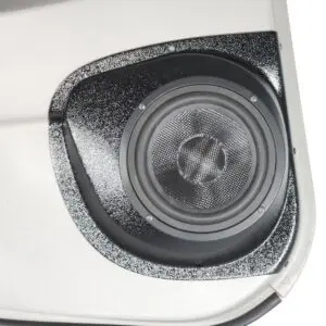 Rear Door Custom Speaker Pods for the 2007-2011 Toyota Camry to hold 6.5 in  speakers for car audio installation upgrade