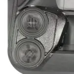 Front Door Custom Speaker Pods for the 2008-2022 Toyota Sequoia Tundra to hold Dual 6.5 in  speakers for car audio installation upgrade