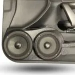 Front Door Custom Speaker Pods for the 2008-2012 Honda Accord to hold Dual 6.5 in  speakers for car audio installation upgrade