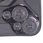 Front Door Custom Speaker Pods for the 2008-2010 Hummer H3 to hold Dual 6.5 in and Dual 3.5 in  speakers for car audio installation upgrade