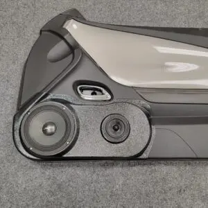 Front Door Custom Speaker Pods for the 2010-2015 Chevrolet Camaro to hold 6.5 in and 3.5 in  speakers for car audio installation upgrade