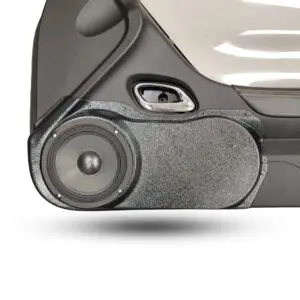 Front Door Custom Speaker Pods for the 2010-2015 Chevrolet Camaro to hold 6.5 in  speakers for car audio installation upgrade