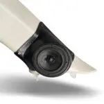 A-Pillar Custom Speaker Pods for the 2010-2023 Toyota 4Runner to hold 3.5 in speakers for car audio installation upgrade