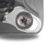 Front Door Custom Speaker Pods for the 2013-2018 Nissan Altima to hold 8.0 in speakers for car audio installation upgrade