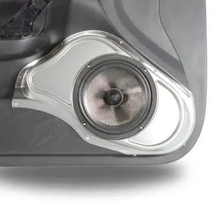 Front Door Custom Speaker Pods for the 2013-2018 Nissan Altima to hold 8.0 in  speakers for car audio installation upgrade