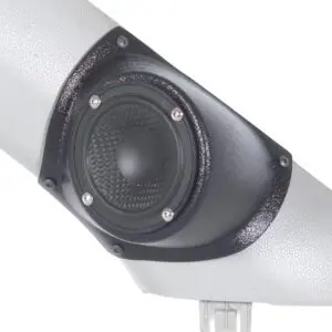 A-Pillar Custom Speaker Pods for the 2014-2019 Kia Soul to hold 3.5 in  speakers for car audio installation upgrade