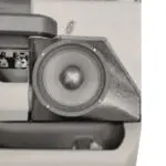 Front Door Custom Speaker Pods for the 2015-2020 Ford F-150 F-250F-350 to hold 8.0 in speakers for car audio installation upgrade