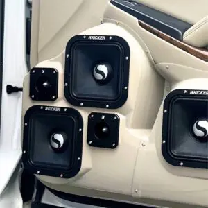 Front Door Custom Speaker Pods for the 2015-2020 Chevrolet Suburban Chevrolet Tahoe GMC Yukon to hold Dual 7.0 in and Dual 3.5 in  speakers for car audio installation upgrade