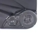 Front Door Custom Speaker Pods for the 2018-2023 BMW X1-X2 to hold 6.5 in and 3.5 in  speakers for car audio installation upgrade