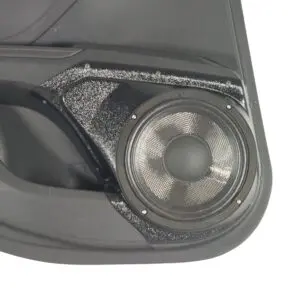 Rear Door Custom Speaker Pods for the 2018-2024 Toyota Camry to hold 8.0 in  speakers for car audio installation upgrade