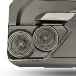 Front Door Custom Speaker Pods for the 2021-2023 Ford Bronco to hold Dual 6.5 in speakers for car audio installation upgrade