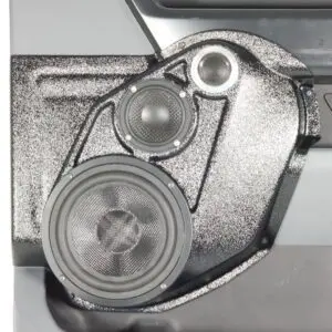 Front Door Custom Speaker Pods for the 2021-2026 Ford F-150 F-250F-350 to hold 6.5 in and 3.5 in and 2.0 in  speakers for car audio installation upgrade