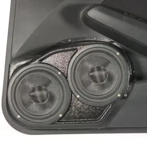 Front Door Custom Speaker Pods for the 2021-2024 Honda Civic to hold Dual 6.5 in  speakers for car audio installation upgrade
