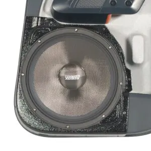Rear Door Custom Speaker Pods for the 2022-2026 Ford Maverick to hold 10.0 in  speakers for car audio installation upgrade