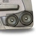 Front Door Custom Speaker Pods for the 1996-2000 Toyota Tacoma to hold Dual 6.5 in speakers for car audio installation upgrade
