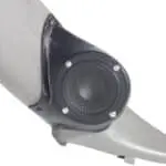 A-Pillar Custom Speaker Pods for the 2000-2006 Cadillac Escalade Chevrolet Avalanche Silverado Tahoe Suburban GMC Sierra Yukon to hold 3.5 in  speakers for car audio installation upgrade