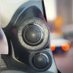 A-Pillar Custom Speaker Pods for the 2009-2018 Dodge Ram to hold Dual 2.0 in  speakers for car audio installation upgrade