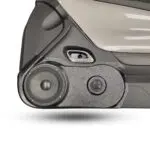 Front Door Custom Speaker Pods for the 2010-2015 Chevrolet Camaro to hold 6.5 in and 2.0 in speakers for car audio installation upgrade