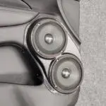 Front Door Custom Speaker Pods for the 2011-2023 Dodge Durango Jeep GrandCherokee to hold Dual 6.5 in  speakers for car audio installation upgrade