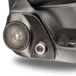 Front Door Custom Speaker Pods for the 2016-2023 Toyota Tacoma to hold 6.5 in and 2.0 in  speakers for car audio installation upgrade