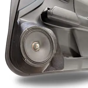 Front Door Custom Speaker Pods for the 2016-2023 Toyota Tacoma to hold 8.0 in  speakers for car audio installation upgrade