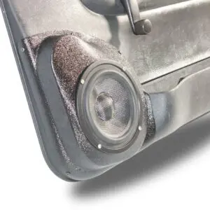 Front Door Custom Speaker Pods for the 1998-2004 Chevrolet Blazer S-10 GMC Jimmy Sonoma to hold 6.5 in  speakers for car audio installation upgrade