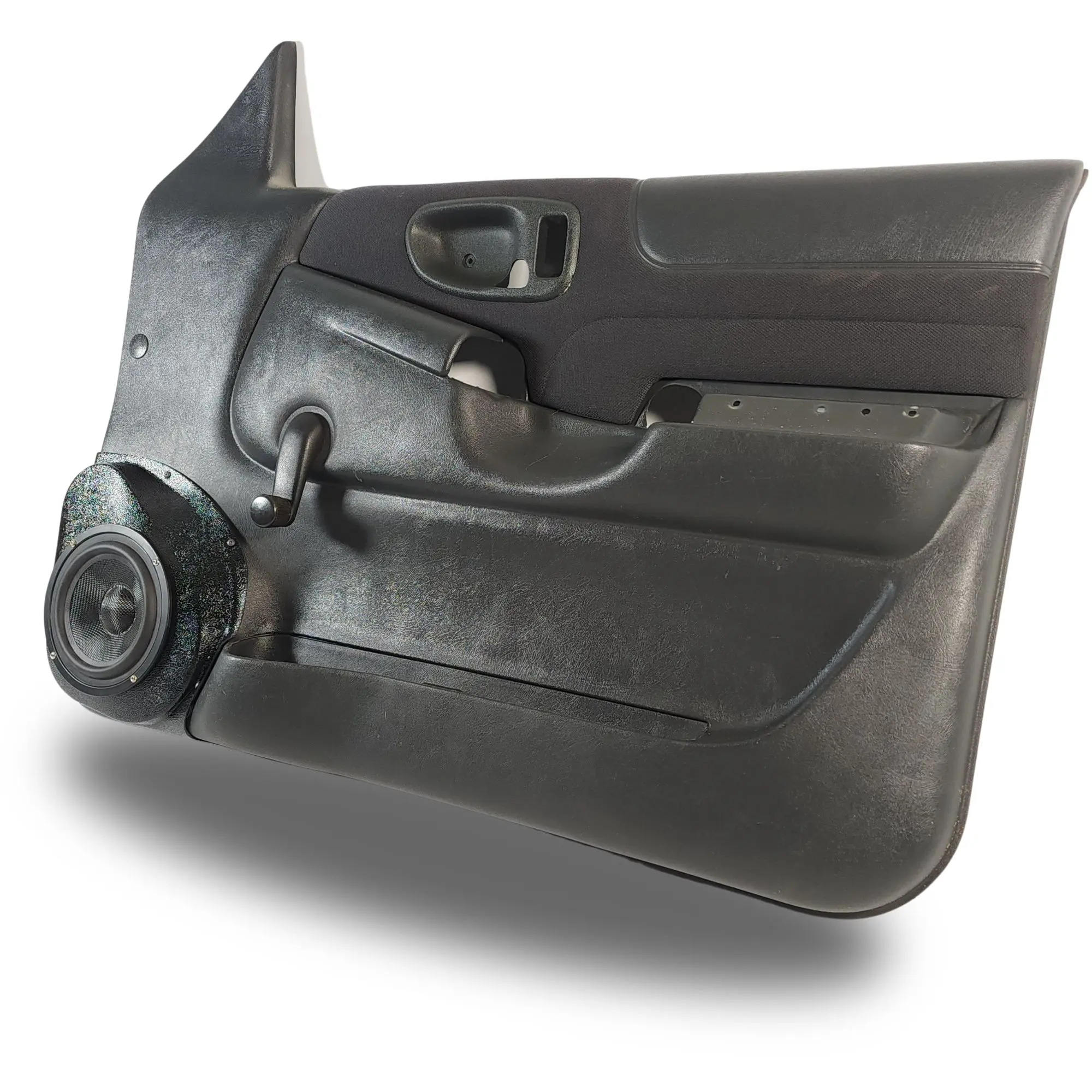 Custom Speaker Pods Single 6.5" Speaker Pods for 1998-2004 Chevrolet Blazer, S-10. GMC Jimmy, Sonoma right full Speaker Upgrade for the Front Door of your 1998-2004 Chevrolet Blazer, S-10. GMC Jimmy, Sonoma. Easy installation of a Single 6.5" Midrange for the most powerful car stereo possible.