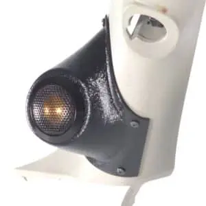 A-Pillar Custom Speaker Pods for the 2007-2009 Cadillac Escalade Chevrolet Avalanche Tahoe Silverado Suburban GMC Yukon Sierra to hold 2.0 in  speakers for car audio installation upgrade