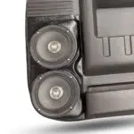 Front Door Custom Speaker Pods for the 2008-2009 Ford F-250F-350 to hold Dual 6.5 in  speakers for car audio installation upgrade