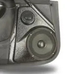 Front Door Custom Speaker Pods for the 2011-2023 Chrysler 300C Dodge Charger to hold 6.5 in and 2.0 in  speakers for car audio installation upgrade