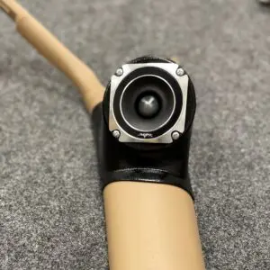 A-Pillar Custom Speaker Pods for the 1998-2000 Dodge Dakota Durango to hold 3.5 in  speakers for car audio installation upgrade