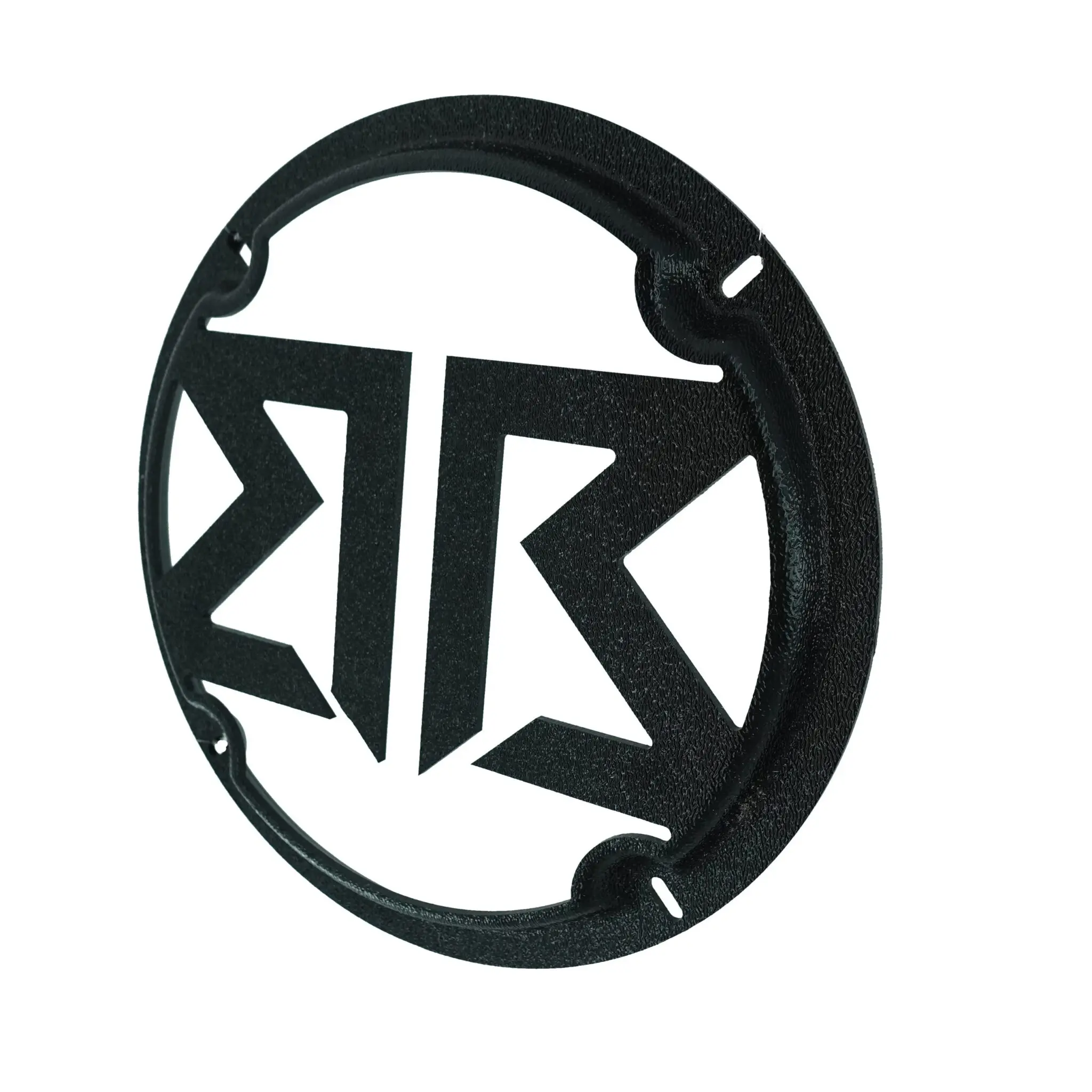 Custom Speaker Pods Custom Speaker Pods 8.0-Inch Double B Design Thump Covers right ortho Protect your speakers with the strongest grilles on the market. Our Thump Covers are made in South Carolina using extremely Durable ABS Plastic to withstand Kicks, Bumps and Bricks.