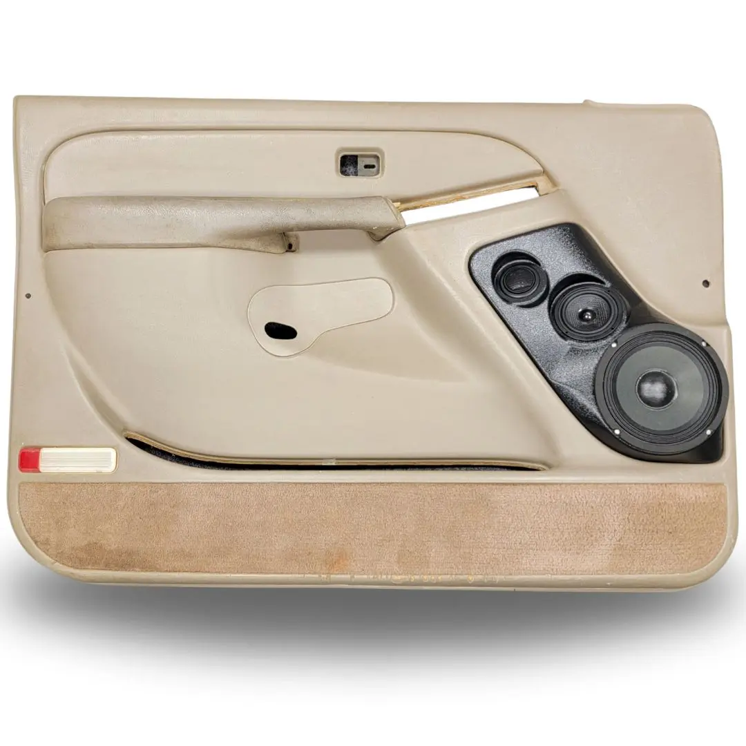 Front Door 6.5 in and 3.5 in and 2.0 in Speaker Pods for 2000-2006 Cadillac Escalade Chevrolet Avalanche Silverado Tahoe Suburban GMC Sierra Yukon Front Door Custom Speaker Pods for the 2000-2006 Cadillac Escalade Chevrolet Avalanche Silverado Tahoe Suburban GMC Sierra Yukon to hold 6.5 in and 3.5 in and 2.0 in speakers for car audio installation upgrade