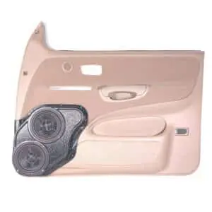 Front Door Custom Speaker Pods for the 2000-2003 Toyota Tundra to hold Dual 6.5 in  speakers for car audio installation upgrade