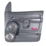 Front Door Custom Speaker Pods for the 2002-2005 Dodge Ram to hold Dual 8.0 in  speakers for car audio installation upgrade