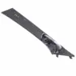 A-Pillar Custom Speaker Pods for the 2004-2007 BMW 5Series to hold 3.5 in and 2.0 in  speakers for car audio installation upgrade