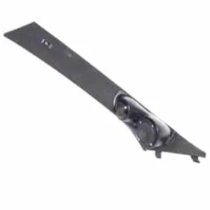 A-Pillar Custom Speaker Pods for the 2004-2007 BMW 5Series to hold 3.5 in and 2.0 in  speakers for car audio installation upgrade