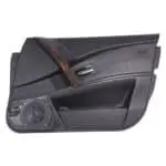 Front Door Custom Speaker Pods for the 2004-2007 BMW 5Series to hold 6.5 in and 2.0 in  speakers for car audio installation upgrade