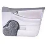 Front Door Custom Speaker Pods for the 2004-2008 Toyota Corolla to hold Dual 6.5 in  speakers for car audio installation upgrade