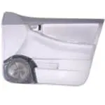 Front Door Custom Speaker Pods for the 2004-2008 Toyota Corolla to hold 8.0 in  speakers for car audio installation upgrade